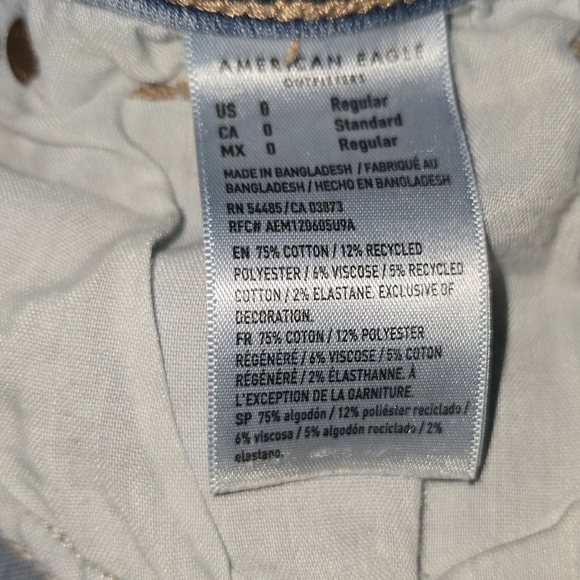 American Eagle AE Kick Boot Jeans, Light Wash - 0-Regular - Picture 8 of 11